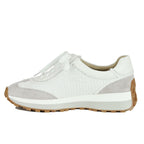 Quiton Raffia Ripped Tie Sneaker