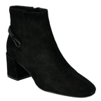 Shermy Suede Heel Ornament Bootie