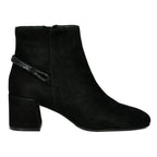 Shermy Suede Heel Ornament Bootie