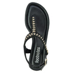 Yaella Leather Chain Thong Sandal