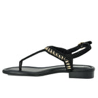 Yaella Leather Chain Thong Sandal