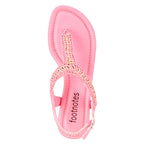 Yaella Leather Chain Thong Sandal