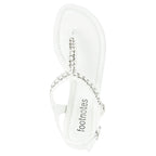 Yaella Leather Chain Thong Sandal