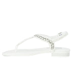 Yaella Leather Chain Thong Sandal