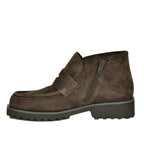 Zarek Suede Penny Keep Bootie