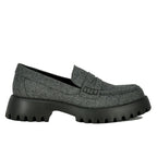 Zety Flannel Lug Loafer