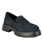 Zety Weatherproof Suede Lug Loafer