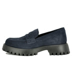 Zety Weatherproof Suede Lug Loafer