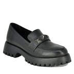 Zofie Leather Stud Loafer