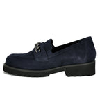 Zoxfo Suede Chain Loafer