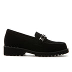 Zumy Suede Flat Ornament Loafer