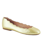 Jigsaw Metallic Leather Ballet Flat