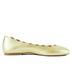 Jigsaw Metallic Leather Ballet Flat