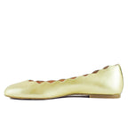 Jigsaw Metallic Leather Ballet Flat