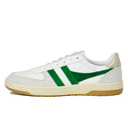 Hawk-WN White Green Fashion Sneaker