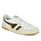 Hawk-WT White Dark Brown Sneaker