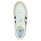 Hawk-WT White Dark Brown Sneaker