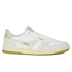 Hawk-YW White Gold Leather Sneaker