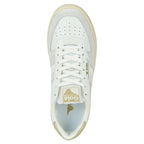 Hawk-YW White Gold Leather Sneaker