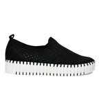 Tulip-141 Nubuck Platform Slip On