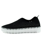 Tulip-3373 Nubuck Platform Slip On