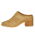Caps Woven Heel Mule