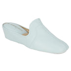 1018 Leather Wedge Slipper