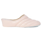 3253 Pleated Leather Wedge Slipper