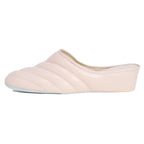 3253 Pleated Leather Wedge Slipper