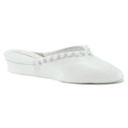 4640 Wedge Pearl Trim Slipper