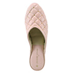 4640 Leather Quilted Stud Slipper