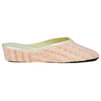 4640 Suliman Print V-Trim Slipper