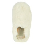 Alyssa Fur Elastic Sling Slipper