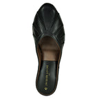Babs Leather & Mesh Slipper