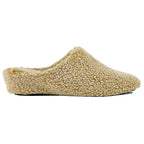 Fuzzy Faux Shearling Wedge Slipper