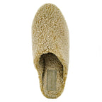 Fuzzy Faux Shearling Wedge Slipper