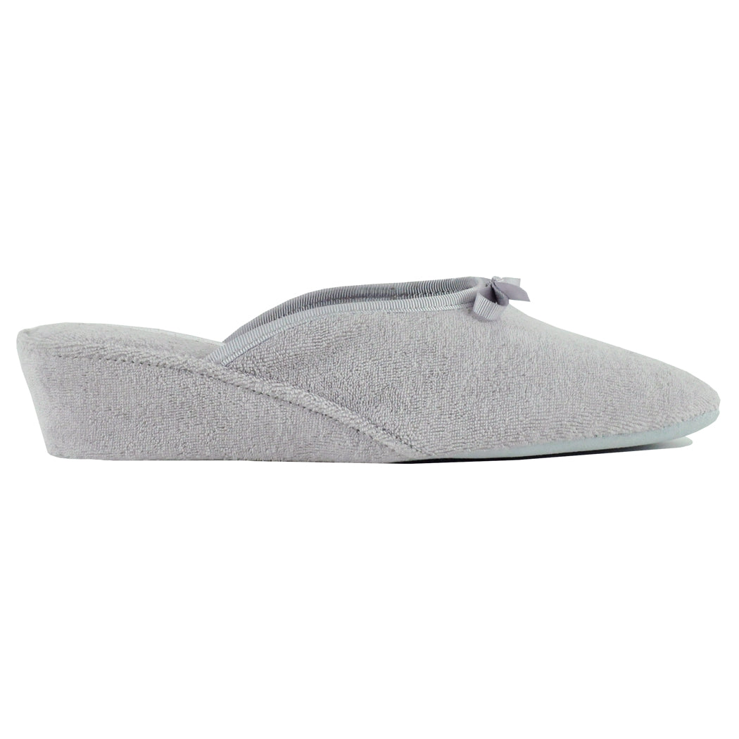 Lolita Terrycloth Bow Slipper