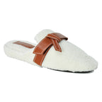 Marissa Faux Shearling Buckle Slipper