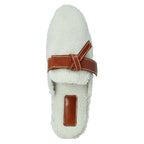 Marissa Faux Shearling Buckle Slipper