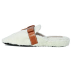 Marissa Faux Shearling Buckle Slipper