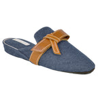 Marissa Denim Buckle Slipper