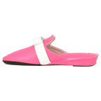 Marissa Leather Buckle Slipper