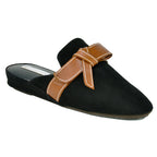 Marissa Suede Buckle Slipper