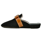 Marissa Suede Buckle Slipper