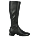 Allured-KT Leather Cap Toe Tall Boot