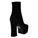 Brat-Z Suede Platform Heel Boot