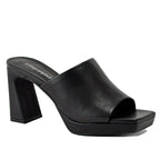 Caviar Platform Heel Slide