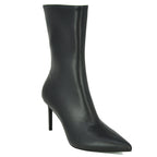 Every-Night Stretch Leather Bootie