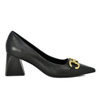 Happy-Hour Leather Tapered Toe Pump