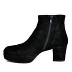 Livre Suede Heel Platform Bootie
